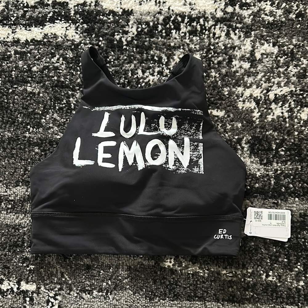 Lululemon high neck energy bra